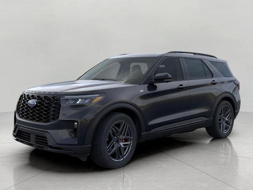 AGATE BLACK METALLIC 2026 Ford Explorer ST-Line