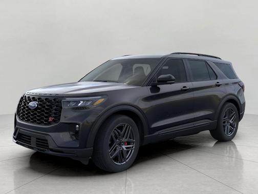 Agate Black Metallic 2026 Ford Explorer ST-Line