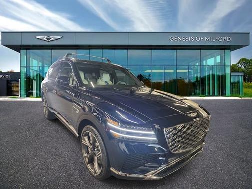 Capri Blue 2025 Genesis GV80 3.5T PRESTIGE