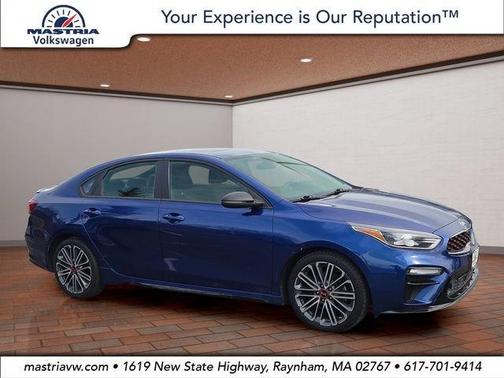 Deep Sea Blue 2021 Kia Forte GT