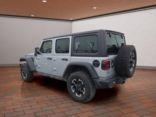 Silver Zynith Clearcoat 2024 Jeep Wrangler 4xe Rubicon