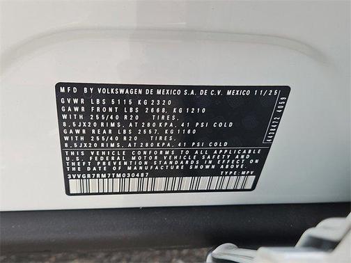 2026 Volkswagen Tiguan 2.0T SE R-Line Black