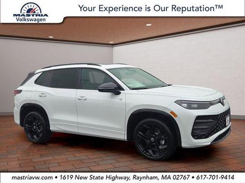 Opal White Pearl 2026 Volkswagen Tiguan 2.0T SE R-Line Black