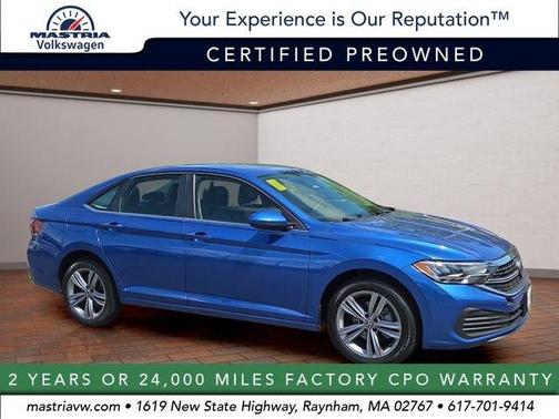 Rising Blue Metallic 2024 Volkswagen Jetta 1.5T SE