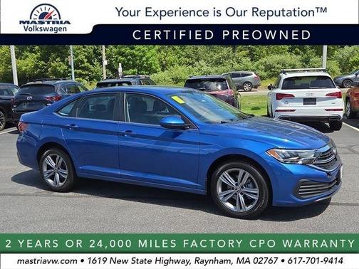 Rising Blue Metallic 2024 Volkswagen Jetta 1.5T SE