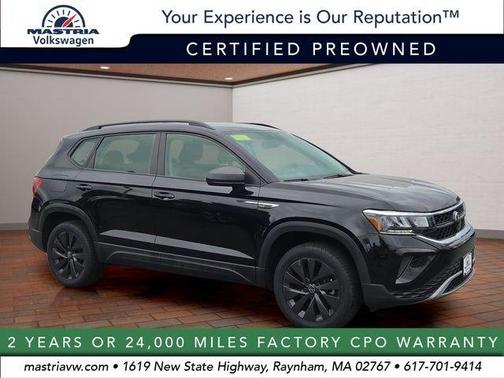 Deep Black Pearl Effect 2024 Volkswagen Taos 1.5T S