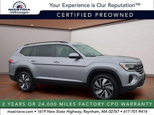 Silver Mist Metallic 2026 Volkswagen Atlas 2.0T SE w/Technology