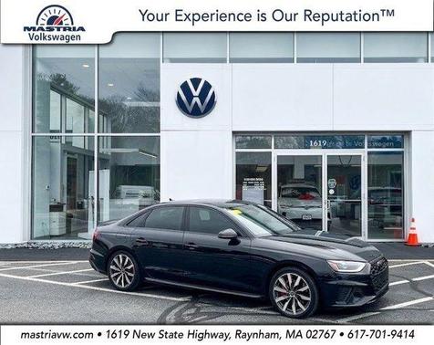 Mythos Black Metallic 2022 Audi S4 3.0T Prestige