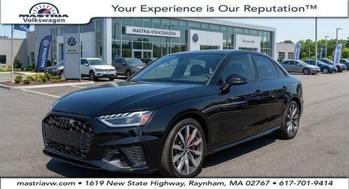 Mythos Black Metallic 2022 Audi S4 3.0T Prestige