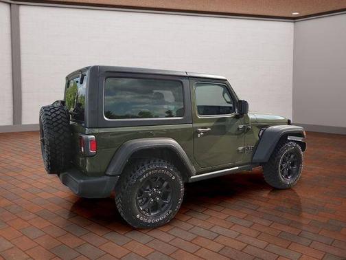 Sarge Green Clearcoat 2022 Jeep Wrangler Sport