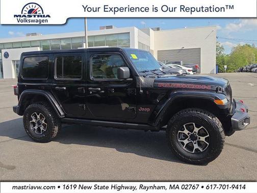 Black Clearcoat 2020 Jeep Wrangler Unlimited Rubicon