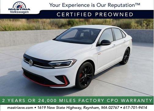 Pure White W/Black Roof 2025 Volkswagen Jetta GLI 2.0T Autobahn