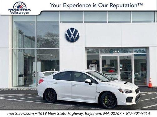 Crystal White Pearl 2018 Subaru WRX STI Base