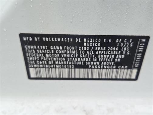 2026 Volkswagen Jetta 1.5T Sport