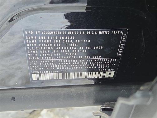 2026 Volkswagen Tiguan 2.0T SE