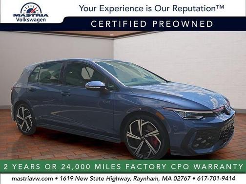 Slate Blue Metallic 2025 Volkswagen Golf GTI 2.0T SE