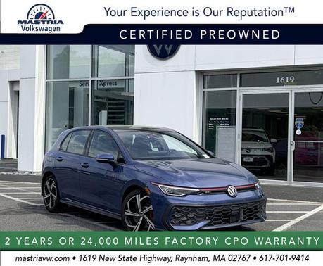 Slate Blue Metallic 2025 Volkswagen Golf GTI 2.0T SE