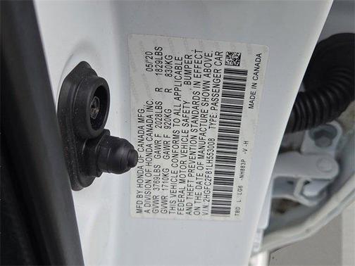 2020 Honda Civic Sport