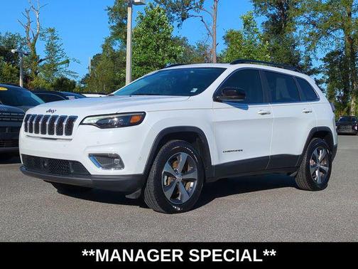Bright White Clearcoat 2022 Jeep Cherokee Limited
