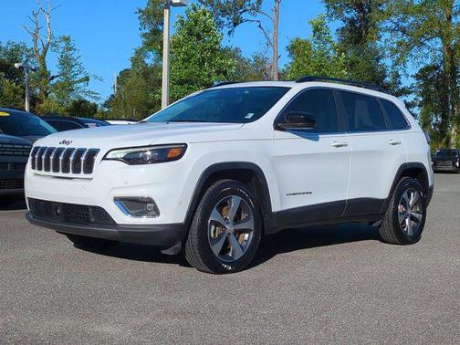 Bright White Clearcoat 2022 Jeep Cherokee Limited