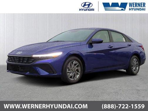 Intense Blue 2026 Hyundai ELANTRA HEV Blue