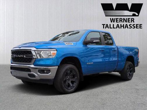 Hydro Blue Pearlcoat 2022 RAM 1500 Big Horn/Lone Star