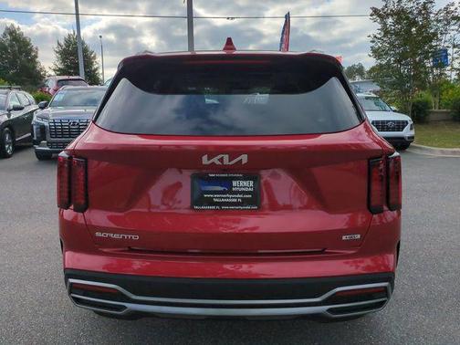 Runway Red 2023 Kia Sorento Hybrid EX