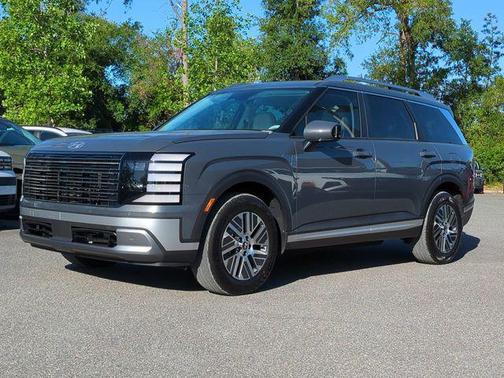 Ecotronic Gray Pearl 2026 Hyundai Palisade Hybrid Blue SEL 7P
