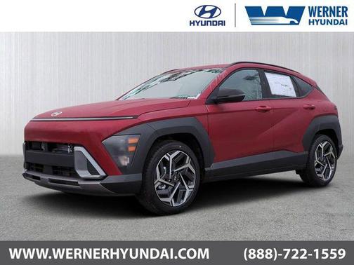 Ultimate Red Metallic 2026 Hyundai KONA SEL Premium SUV