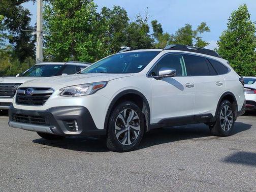 Crystal White Pearl 2021 Subaru Outback Touring XT