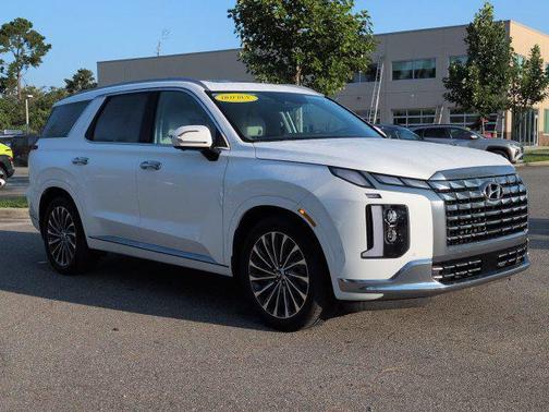 Hyper White 2023 Hyundai PALISADE Calligraphy