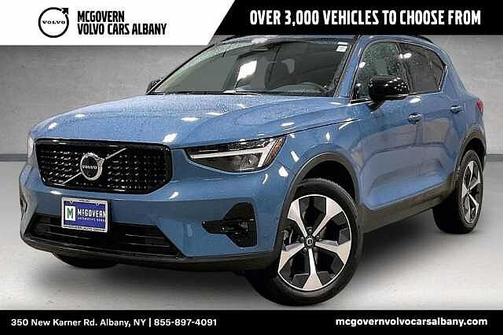 Fjord Blue 2024 Volvo XC40 Plus
