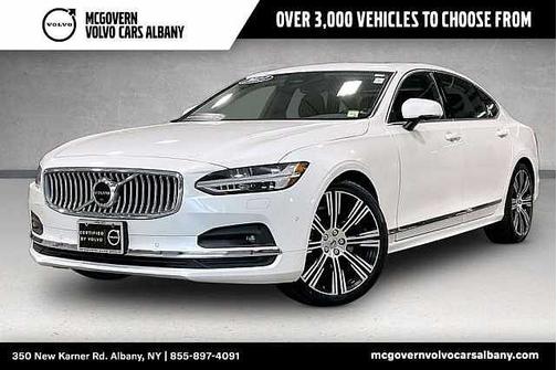 Crystal White 2023 Volvo S90 Ultimate