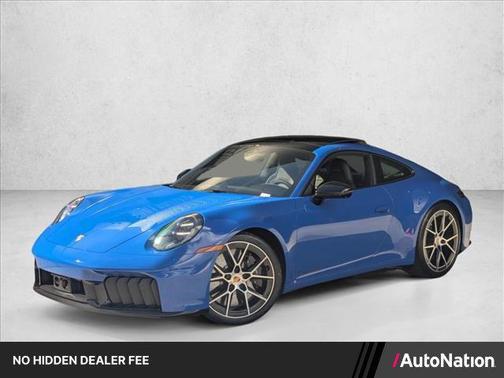 Lugano Blue 2025 Porsche 911 Carrera GTS