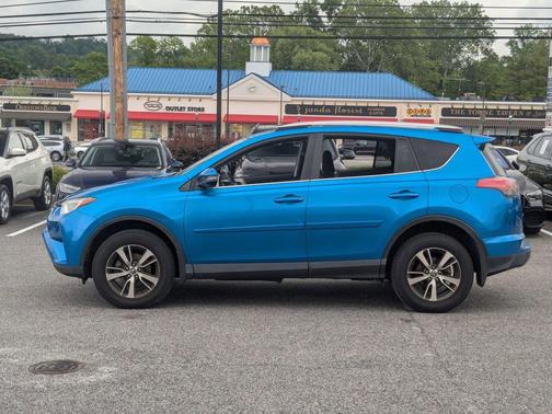 Blue 2018 Toyota RAV4 XLE