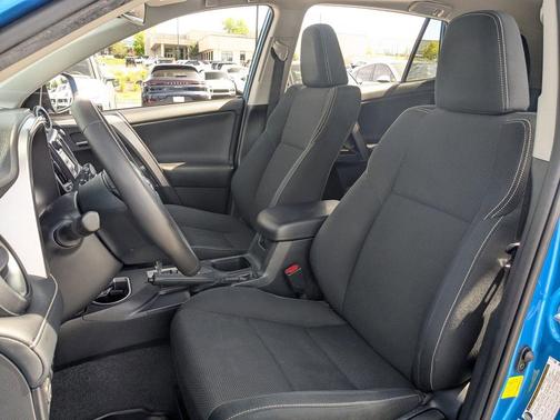 Blue 2018 Toyota RAV4 XLE
