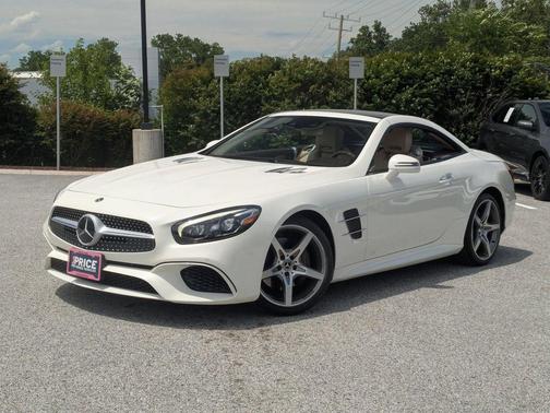 designo Diamond White Metallic 2019 Mercedes-Benz SL 550 SL 550