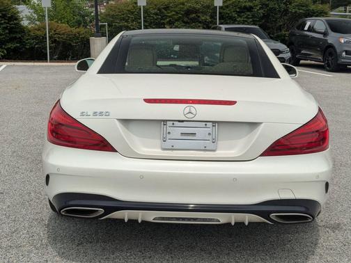 designo Diamond White Metallic 2019 Mercedes-Benz SL 550 SL 550