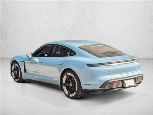 Frozen Blue Metallic 2025 Porsche Taycan RWD