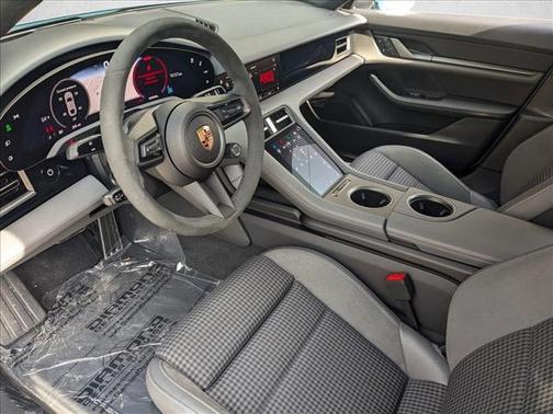 Frozen Blue Metallic 2025 Porsche Taycan RWD