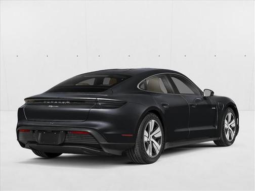 Jet Black Metallic 2026 Porsche Taycan 4 Black Edition