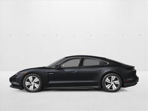 Jet Black Metallic 2026 Porsche Taycan 4 Black Edition
