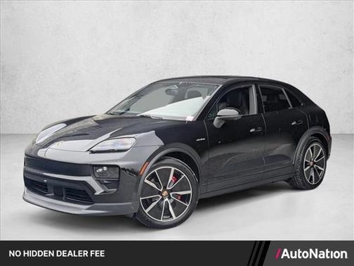 Jet Black Metallic 2025 Porsche Macan Macan Electric 4