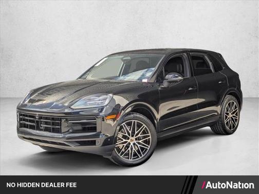 Chromite Black Metallic 2026 Porsche Cayenne Cayenne