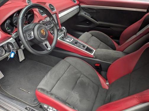 GT Silver Metallic 2021 Porsche 718 Spyder Roadster