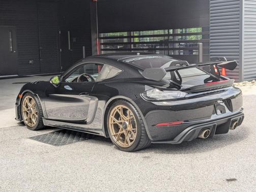 Black 2024 Porsche 718 Cayman GT4 RS