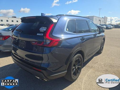 Canyon River Blue Metallic 2024 Honda CR-V Hybrid Sport AWD