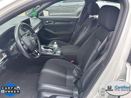 Platinum White Pearl 2023 Honda Civic Sport