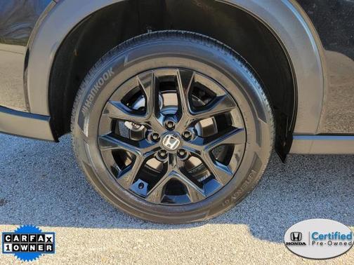 Crystal Black Pearl 2025 Honda HR-V AWD Sport