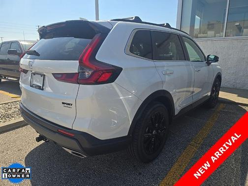 Platinum White Pearl 2024 Honda CR-V Hybrid Sport Touring AWD